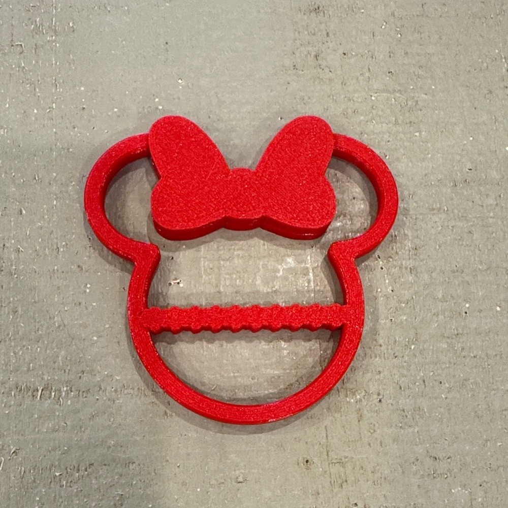 Red Minnie Mouse Shirt Tie